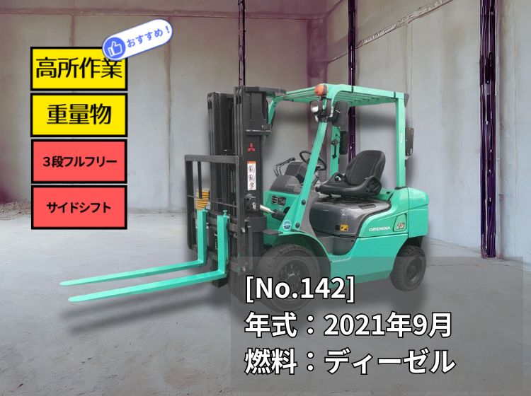 トヨタ中古フォークリフト【8FBE18】[No.1024]